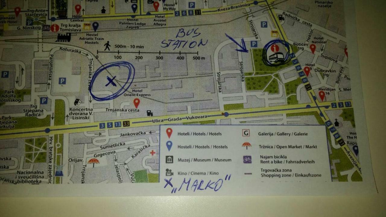 זאגרב Apartment Marko מראה חיצוני תמונה